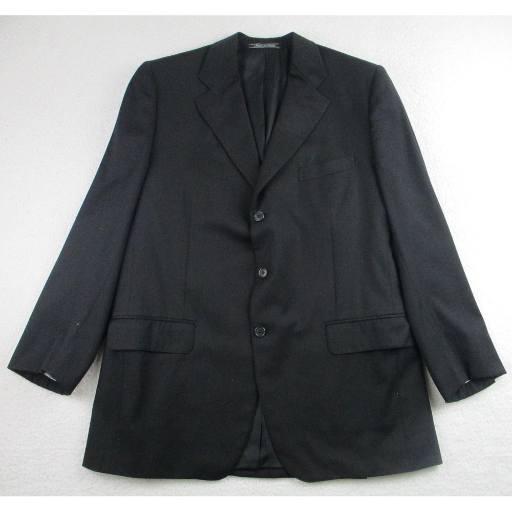 Loro Piana Davide Cenci Blazer Mens 44 Super 120s Wool Italy Winter Tasmanian